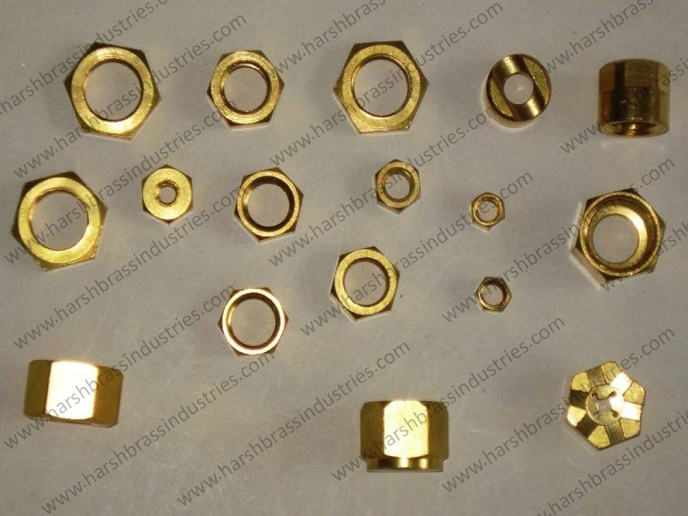 Brass Hex Nuts