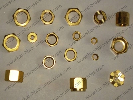 Brass Hex Nuts manufacturer in Jamnagar